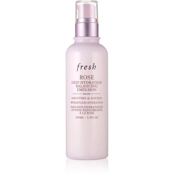 fresh Rose Deep Hydration Balancing Emulsion emulsie hidratanta de trandafir - imagine 2